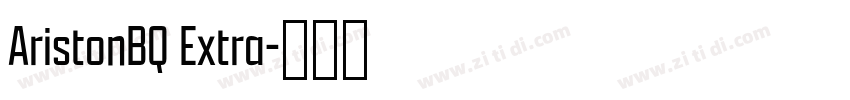 AristonBQ Extra字体转换 AristonBQ Extra字体转换